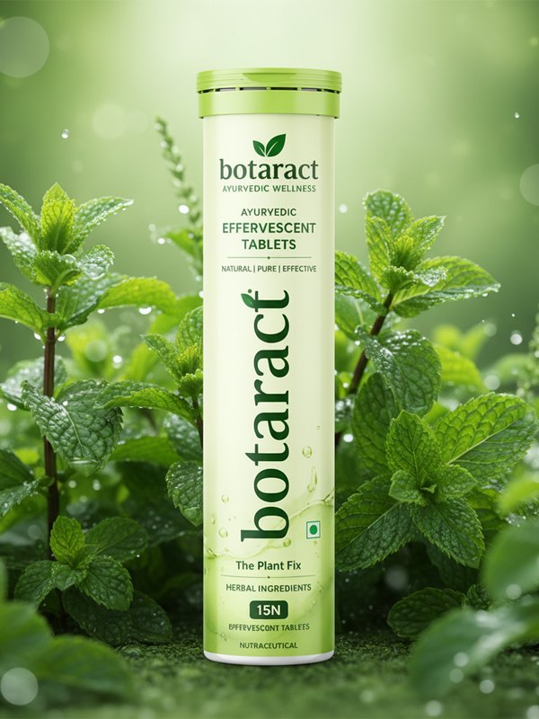botaract with fresh mint